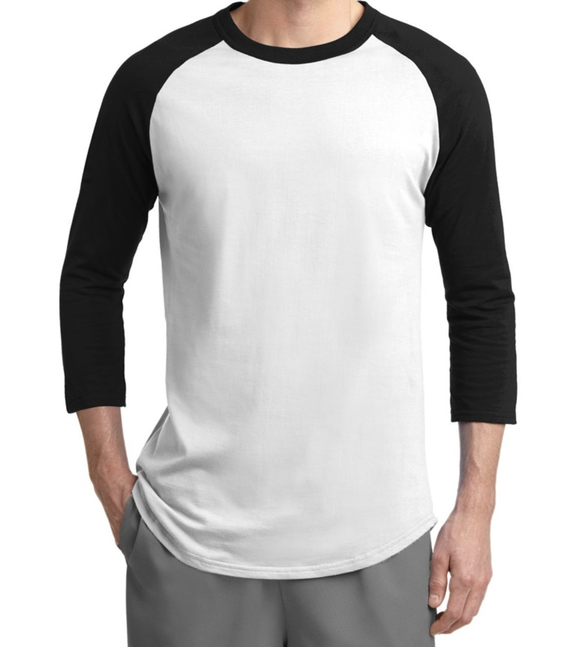 THG Vintage 3/4 Men's Raglan Baseball Tee — THE HOT GRILL